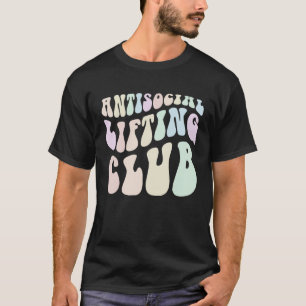 Camiseta CLUB ANTI SOCIAL LIFING Peso Retro Introvertido