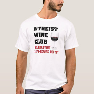 Camiseta Club ateo del vino