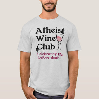 Camiseta Club ateo del vino