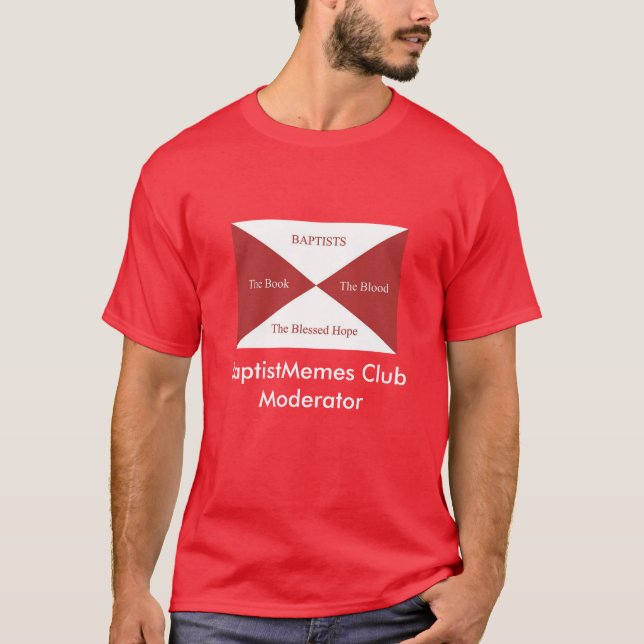 Camiseta Club baptista de Memes: Asesor (oscuro) (Anverso)