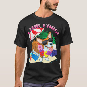Camiseta Club Corgi Diversión Amante Corgi Propietarios Gif