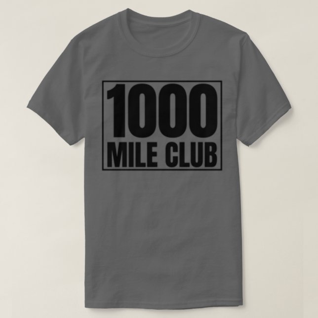CAMISETA CLUB DE 1000 MILLAS (Diseño del anverso)