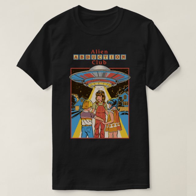 Camiseta Club de Abducción (Diseño del anverso)