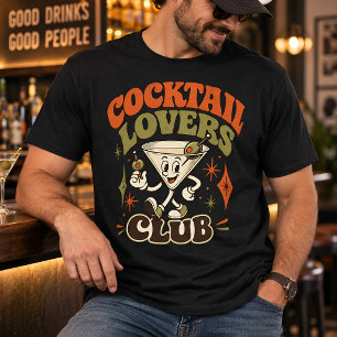 Camiseta Club de Amantes de Cócteles