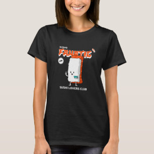 Camiseta Club de Amantes de Sushi Fanático (Comida Asiática