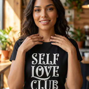 Camiseta Club de Amor Propio - Estética Tipográfica Retro G