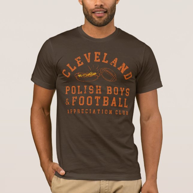 Camiseta Club de Apreciación de Niños y Fútbol de Cleveland (Anverso)