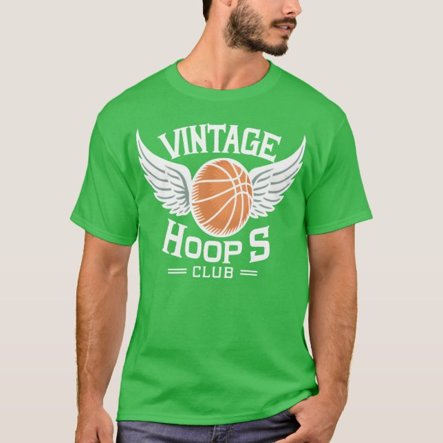 Camiseta Club de aros vintage (Anverso)
