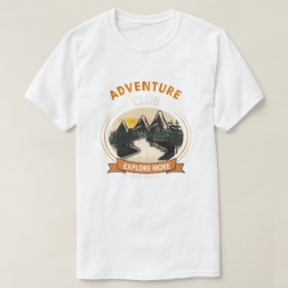 Camiseta Club de Aventuras Explora Más Senderismo de Montañ
