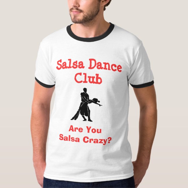 Camiseta Club de baile de la salsa (Anverso)