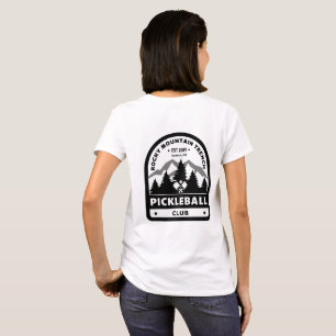 Camiseta Club de baloncesto con llave de montaña rocosa par