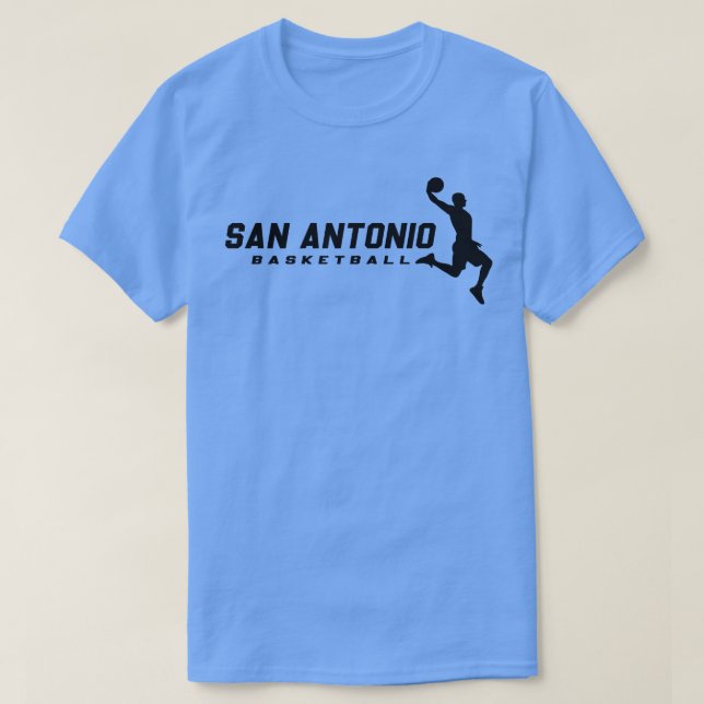 Camiseta Club de Baloncesto Retro San Antonio (Diseño del anverso)