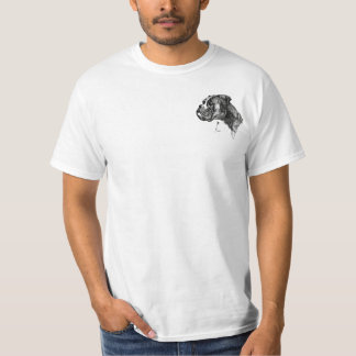Camiseta Club de boxeador logo de pecho