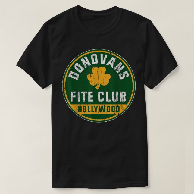 Camiseta Club De Boxeo De Donovan En Hollywood (Diseño del anverso)
