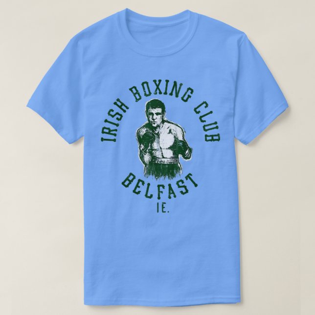 Camiseta Club de Boxeo Irlandés Belfast (Diseño del anverso)