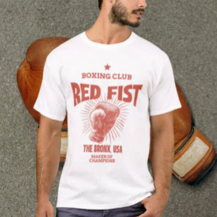 Camiseta Club de Boxeo Red Fist