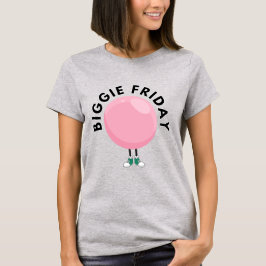 Camiseta Club de Burbuja Grande "Viernes Biggie" Burbuja Ro