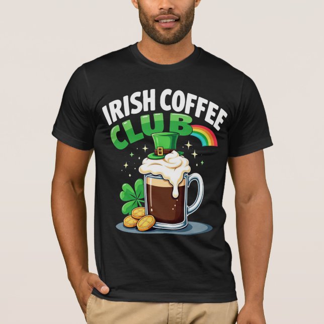 Camiseta Club de Café de Irlanda (Anverso)