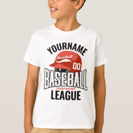 Camiseta Club de campeones de equipo de jugadores de béisbo