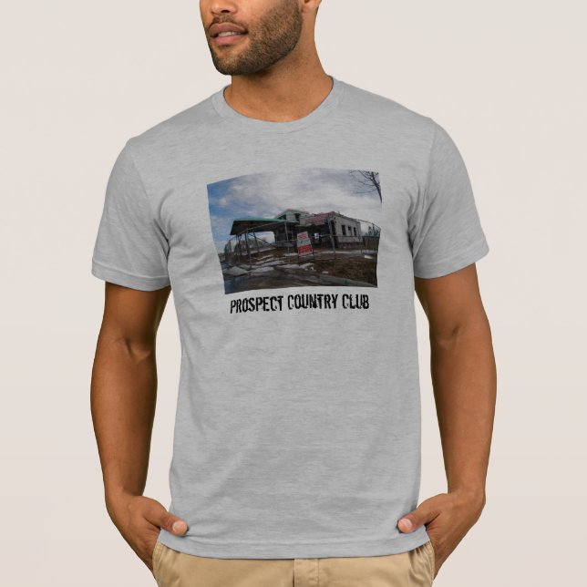 Camiseta Club de campo de la perspectiva (Anverso)