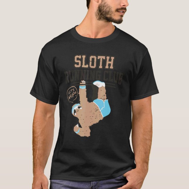 Camiseta Club de carreras Sloth Runner (Anverso)