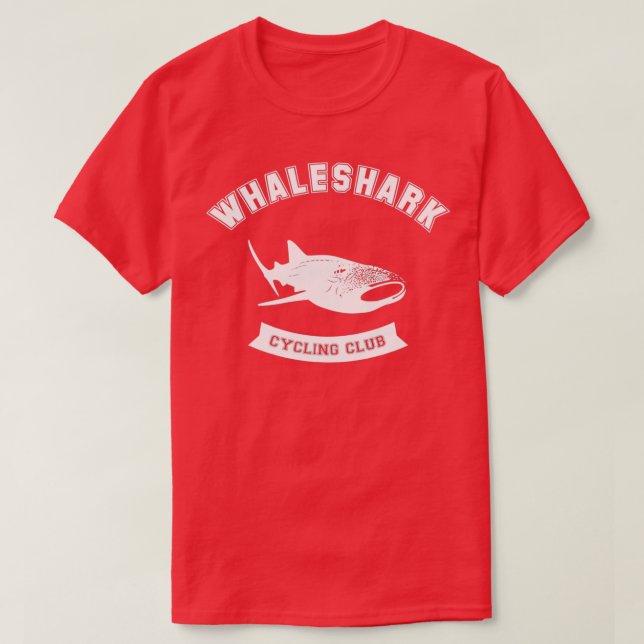 Camiseta Club de Ciclismo Whaleshark (Diseño del anverso)