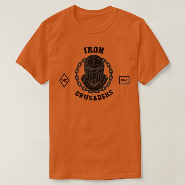 Camiseta Club de ciclistas Iron Crusaders (Diseño del anverso)