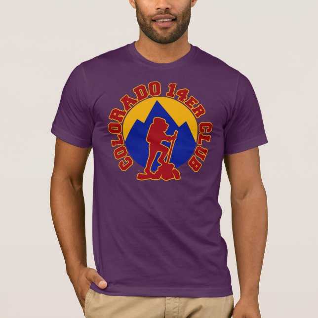 Camiseta Club de Colorado 14er (Anverso)