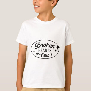 Camiseta Club de Corazones Rotos San Valentín Retro Sty Alt