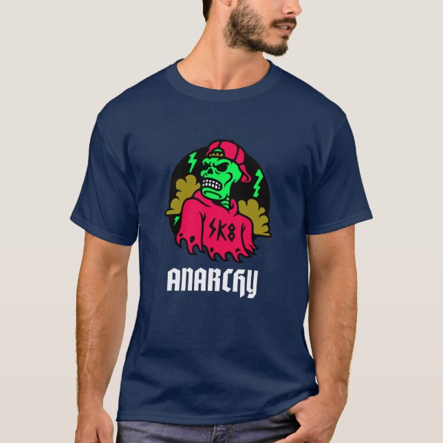 Camiseta Club de cráneo rebelde (Anverso)