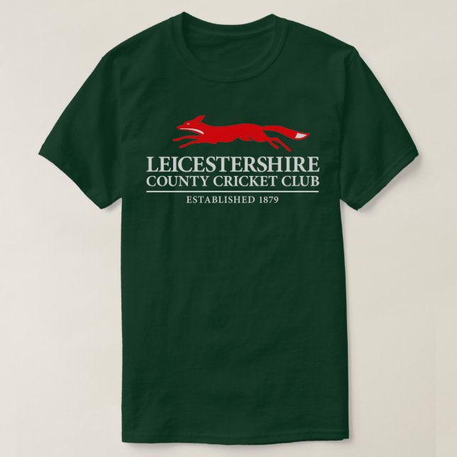 Camiseta Club de Cricket del Condado de Leicestershire (Diseño del anverso)