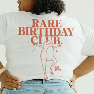 Camiseta Club de Cumpleaños Raros Saltador de Rana Año Bisi