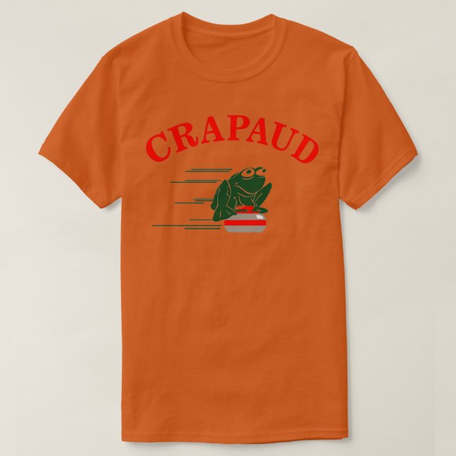 Camiseta club de curado de crapaud (Diseño del anverso)