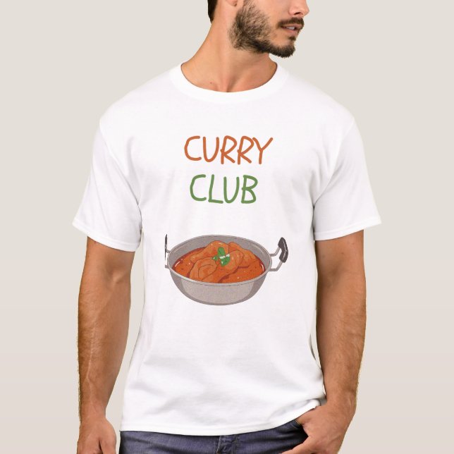 Camiseta Club de Curry (Anverso)