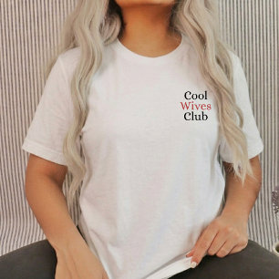 Camiseta Club de Esposas Geniales Esposa Linda
