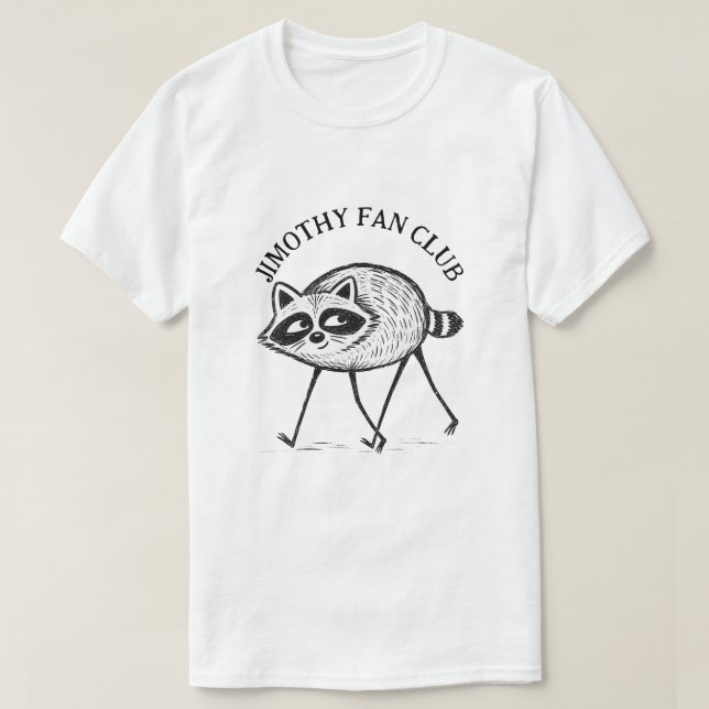Camiseta Club de fanáticos de Jimothy (Diseño del anverso)