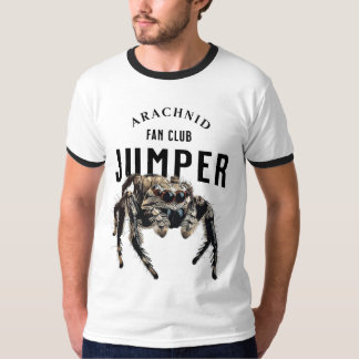 Camiseta Club de fans de Arachnid saltando el tee de jengib