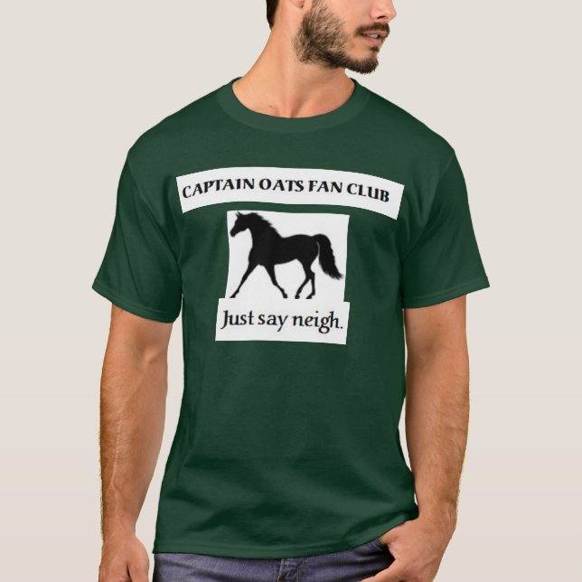 Camiseta Club de fans de capitán Oats (Anverso)