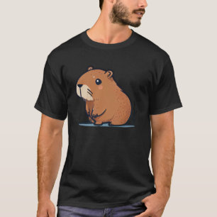 Camiseta Club de fans de Capybara y niños de Cute Capybara