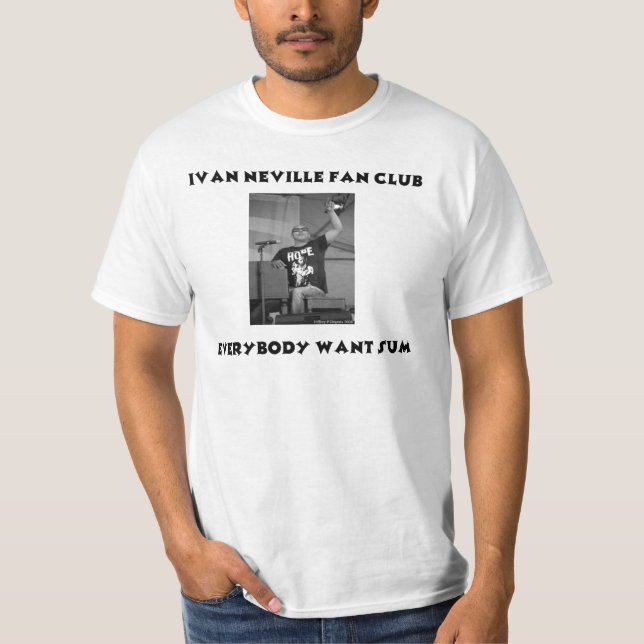 Camiseta Club de fans de Ivan Neville (Anverso)