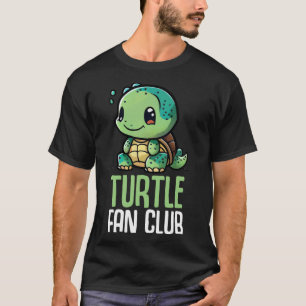 Camiseta Club de fans de la tortuga Niños del zoológico Tor