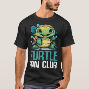 Camiseta Club de fans de la tortuga Niños del zoológico Tor