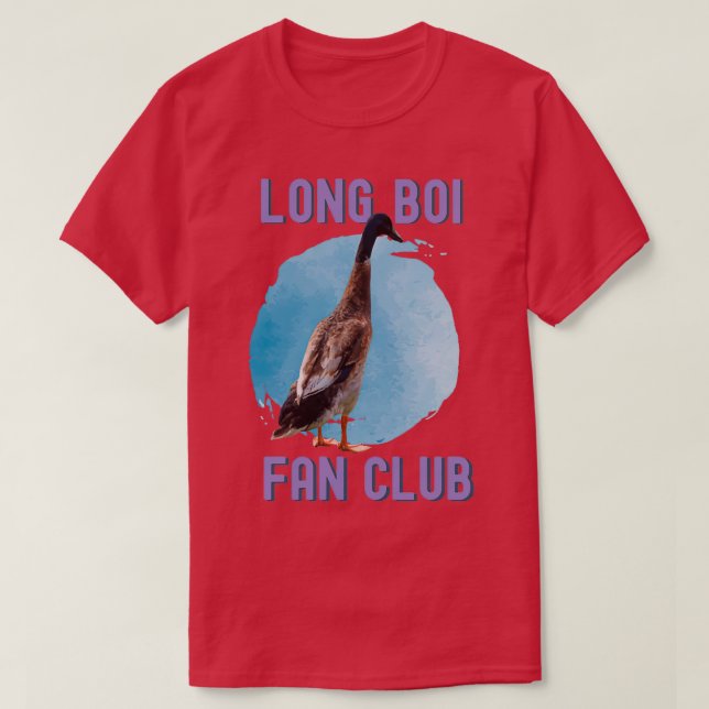Camiseta Club de fans de Long Boi York (Diseño del anverso)