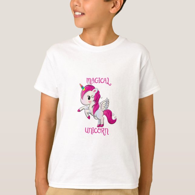 Camiseta Club de fans de Magic Unicorn Lover (Anverso)