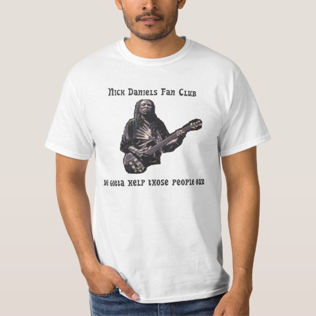 Camiseta Club de fans de Nick Daniels (Anverso)