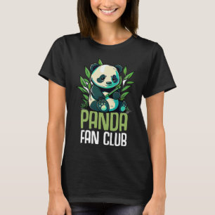 Camiseta Club de Fans de Panda Panda  Zoológico Niños Niñas