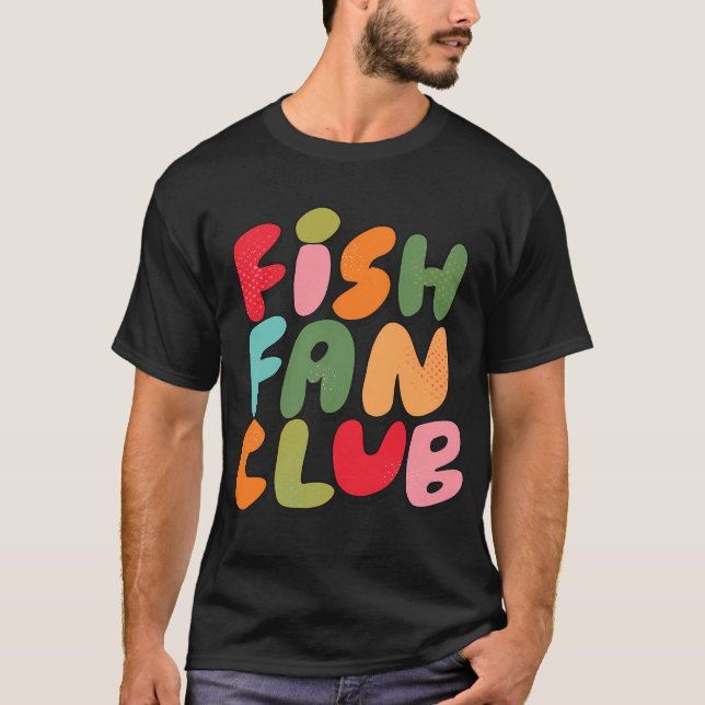 Camiseta Club de Fans de Peces (Versión A) (Anverso)