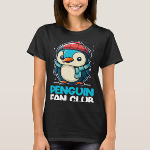 Camiseta Club de fans de Pingüino Chicas de niños en el zoo