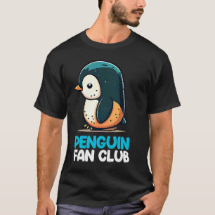Camiseta Club de fans de Pingüino Chicas de niños en el zoo