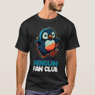 Camiseta Club de Fans de Pingüinos Niños Niñas 2